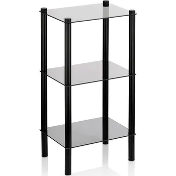 Drátěná police KELA KELA Police Lars kovová černá KL-24227