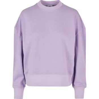 Dámské oblečení Dámský oversized Terry Crewneck lila Urban Classics fialová 2542499