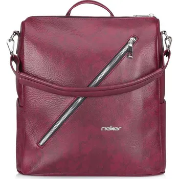 Kabelka Dámský batoh RIEKER C2001-199/25 červená W5 -UNI-