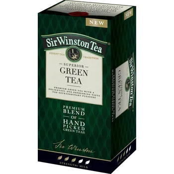 Čaj Sir Winston Green Tea 20*1,75g (Kartonové balení : 12 ks)