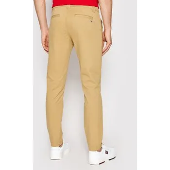 Tommy Jeans Chino kalhoty Scanton DM0DM09595 Hnědá Slim Fit 38_32
