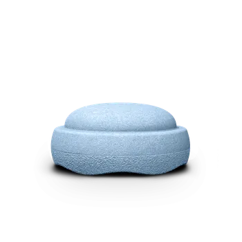 Hra na zahradu Stapelstein balanční kámen pastel modrý