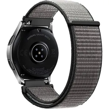 Příslušenství k chytrým hodinkám Eternico Airy Universal Quick Release 22mm Elephant Gray and Black edge