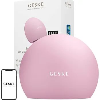Masážní přístroj Lip Volumizer & Booster Geske s aplikací (růžová)
