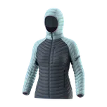 Bunda DYNAFIT RADICAL DWN RDS HOOD JKT W - cloud blue/0720 36