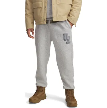 Pánské zateplené tepláky UNDER ARMOUR-UA Icon Flc Graphic Jgr Šedá L