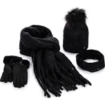 Antonio Secret zimní set černý 4 ks uni