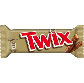 Čokoládová tyčinka Twix 50g cena za kartonové balení (Kartonové balení : 30 ks)