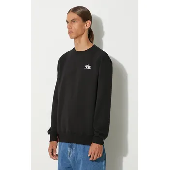 Pánská mikina Mikina Alpha Industries 188307 03, L, černá, 99X