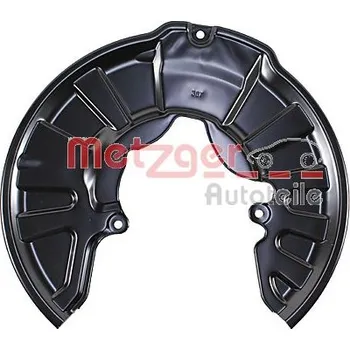 Brzdový kotouč Ochranný plech proti rozstřikování, brzdový kotouč METZGER 6115491