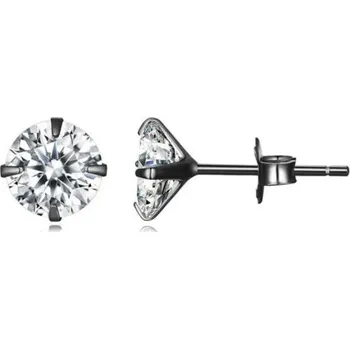 Náušnice Olivie Stříbrné náušnice 5 mm ZORA BLACK 7897 Ag 925; ≤0,6 g.