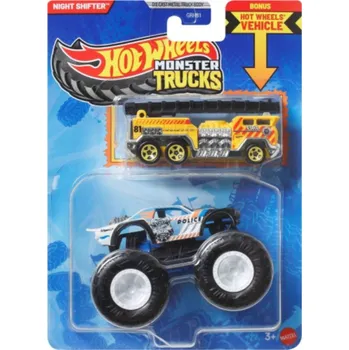 auto na autodráhu Hot Wheels Monster Trucks Night Shifter