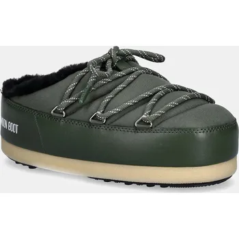 Dámské pantofle Pantofle Moon Boot MB EVX MULE NYLON zelená barva, 80D1470110 G016 80D1470110.G016 77X, EUR 39/40