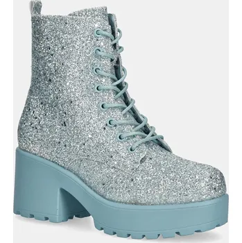 Dámské kozačky Nízké kozačky Koi Footwear Wizards Spell dámské, modrá barva, na podpatku Wizards.Spell 05X, EUR 38