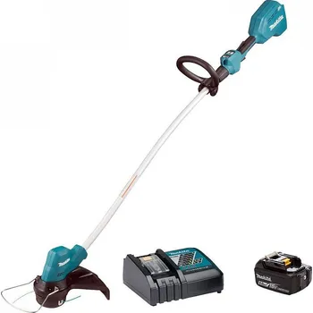 Makita DUR189Z aku vyžínač + baterie BL1850B 18V/5,0Ah + rychlonabíječka DC18RC