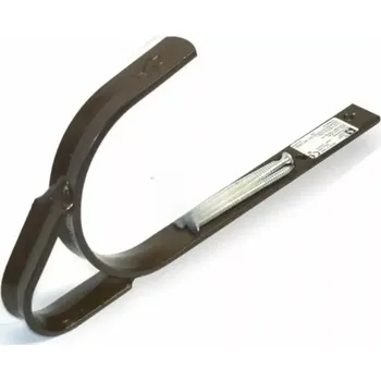 Bezpečnostní hák typ "A" pro neprofilované krytiny, břidlice, šindel, hnědá