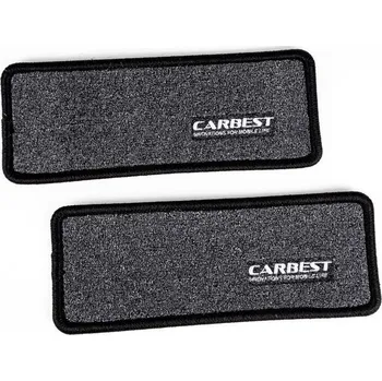 Příslušenství ke karavanu Koberečky Carbest pro nástupní schůdky u Ford Transit varianta Transit Custom 2016 - 2023, šedá