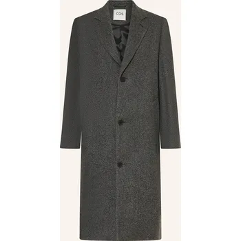 Cos Pánský Plášť, tmavě šedá / černá, 50