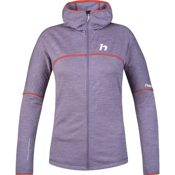 Dámská mikina Hannah MEDA HOODY lavender gray mel