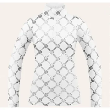 POIVRE BLANC W24-1940-WO BASE LAYER SHIRT MONOGRAM WHITE Velikost: M