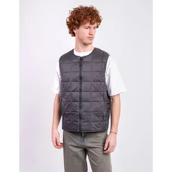 Pánská bunda Taion Crew Neck Zip Down Vest D.CHARCOAL S