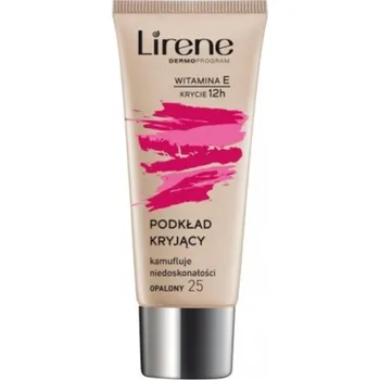 Make-up Lirene Vitamin E High-Coverage Liquid Foundation - Krycí fluidní make-up 30 ml - 24 Beige