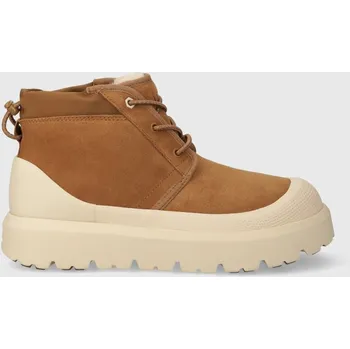 Pánské tenisky Semišové boty UGG Neumel Weather Hybrid pánské, hnědá barva, 1143991 1143991.CWTC 82X, EUR 43