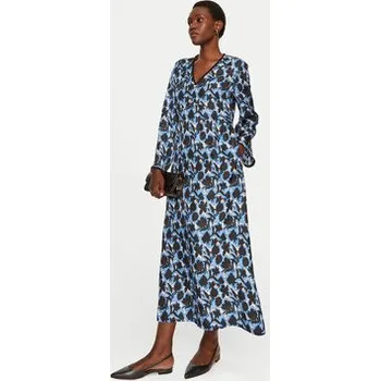 Dámské šaty Munthe Košilové šaty Malaysia 243132324336 Modrá Loose Fit 38