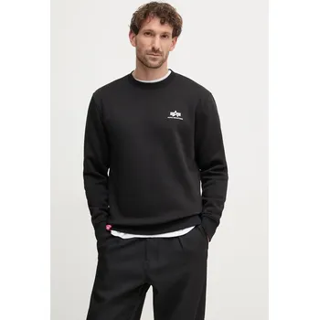 Pánské oblečení Mikina Alpha Industries 188307 03 188307.03 černá 99X, vel. S