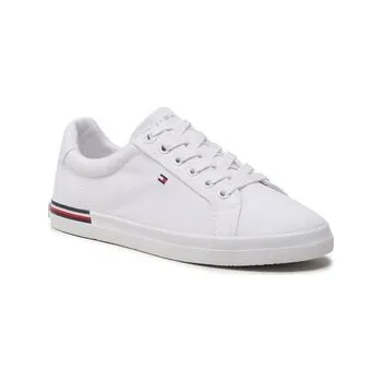 Dámské tenisky Tommy Hilfiger Tenisky Essential Stripes Sneaker FW0FW06954 Bílá 41