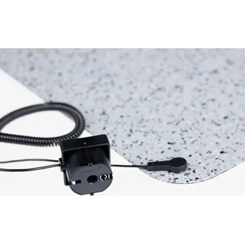 Podložka pod nábytek Antistatická podložka pod židli RS Office Yoga Flat ESD 130 x 120 cm, mramor