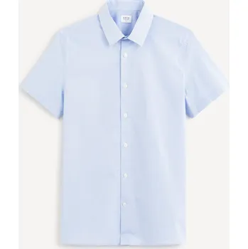 Celio Košile slim Masantal2c 1121704 Modrá XXL