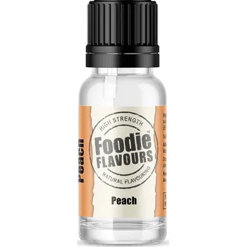 Přisada na vaření a pečení Foodie Flavours Přírodní koncentrované aroma 15ml broskev | Skvělé pro Váš domácí dort