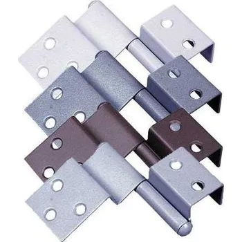 Příslušenství ke karavanu Robustní panty pro polopřisazené dveře varianta Levostranný, svěle šedá