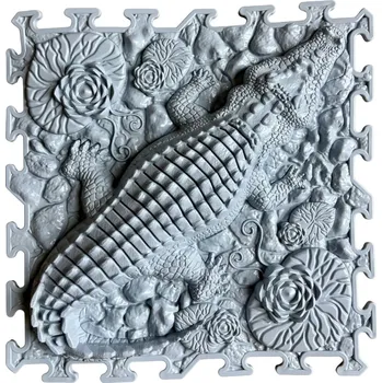 Ortonature - ortopedická podlaha Krokodýl měkký Šedá