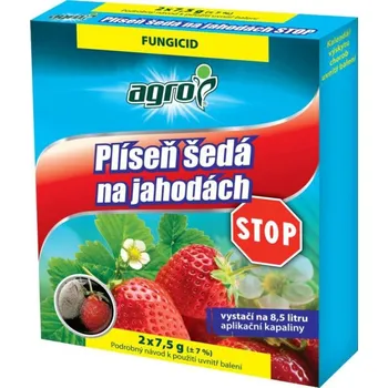 Pesticid Agro Stop plíseň šedá na jahodách 2x 7,5 g (exsp:11/25)