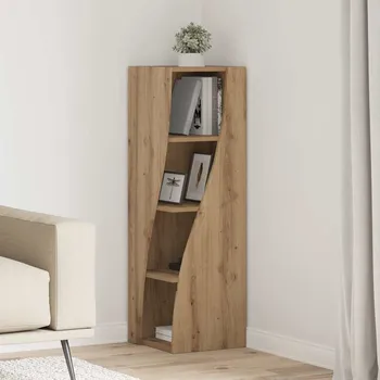 Rohová skříňka Artisanový dub 32x32x102cm kompozitní dřevo