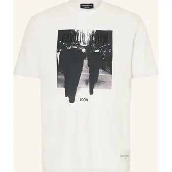 Emporio Armani Pánské Tričko, bílá / černá, XXL