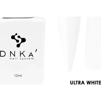 Lak na nehty Gel lak DNKa' Color ULTRA WHITE, 12ml