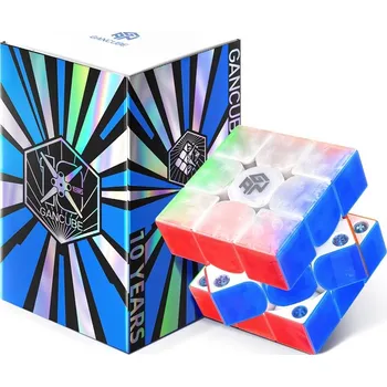 Hlavolam GAN GAN356 ME UV 10th Anniversary - Rubikova kostka