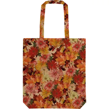 Nákupní taška Látková taška Orange Autumn Plants
