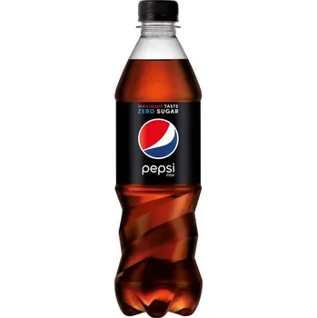 Limonáda Pepsi Cola Max zero sugar 500ml PET cena za kartonové balení (Kartonové balení : 12 ks)