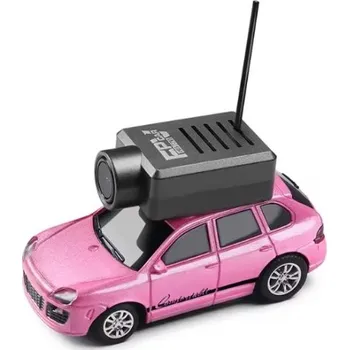RC model auta Mini RC auto s kamerou 1/64 růžová