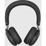Jabra Evolve2 75/Stereo/ANC/USB-C/BT/Bezdrát/MS/Černá