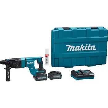 Pneumatické kladivo Makita HR007GM201 aku kladivo sds-plus Li-ion XGT 40V/4,0Ah,kufr + sada 1911V6-0