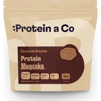 Protein Protein a Co Protein&Co Proteinový MugCake 490g - Čokoládový brownie
