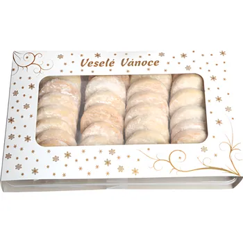 Trvanlivě pečivo Jizerské pekárny Vánoční rohlíčky s máslem 280g