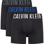 Pánské boxerky CALVIN KLEIN-3 PACK-BOXER BRIEF 3PK Černá XXL