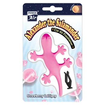 Vůně do auta Alexander the Salamander - Strawberry Lollipop