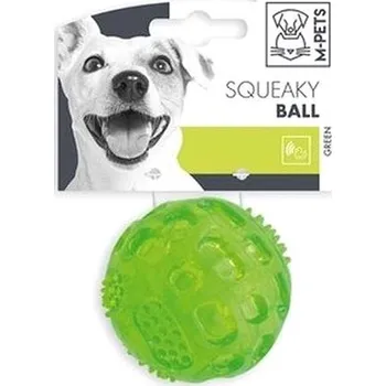 Hračka pro psa M-Pets Squeaky Pískací míček zelený